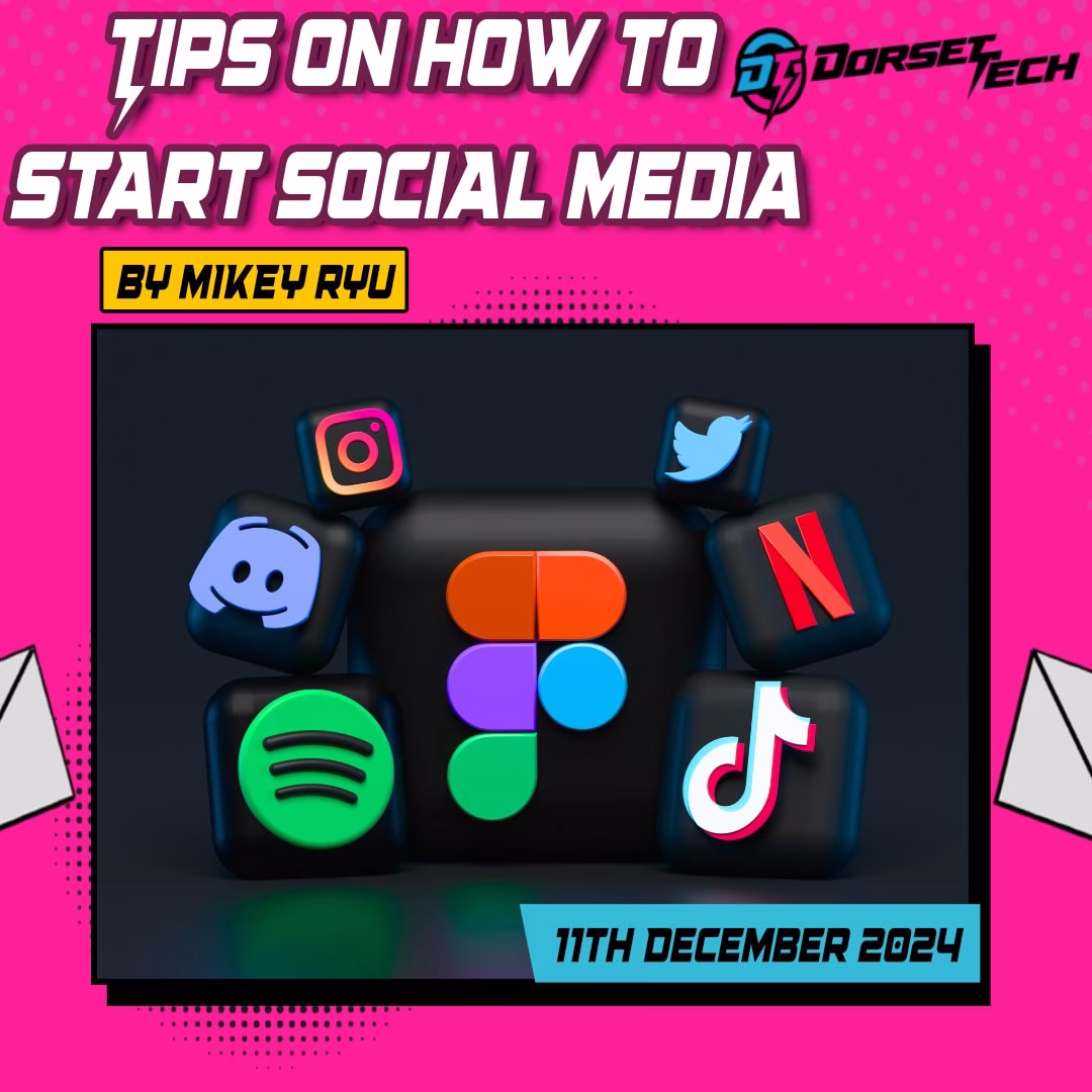 Tips on starting social media