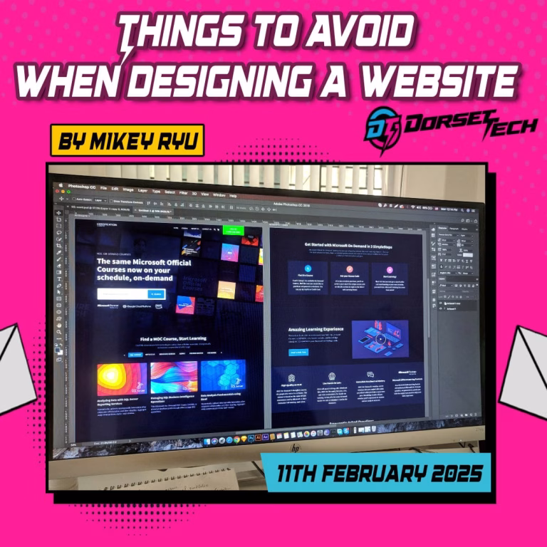 Things to Avoid When Designing a Website