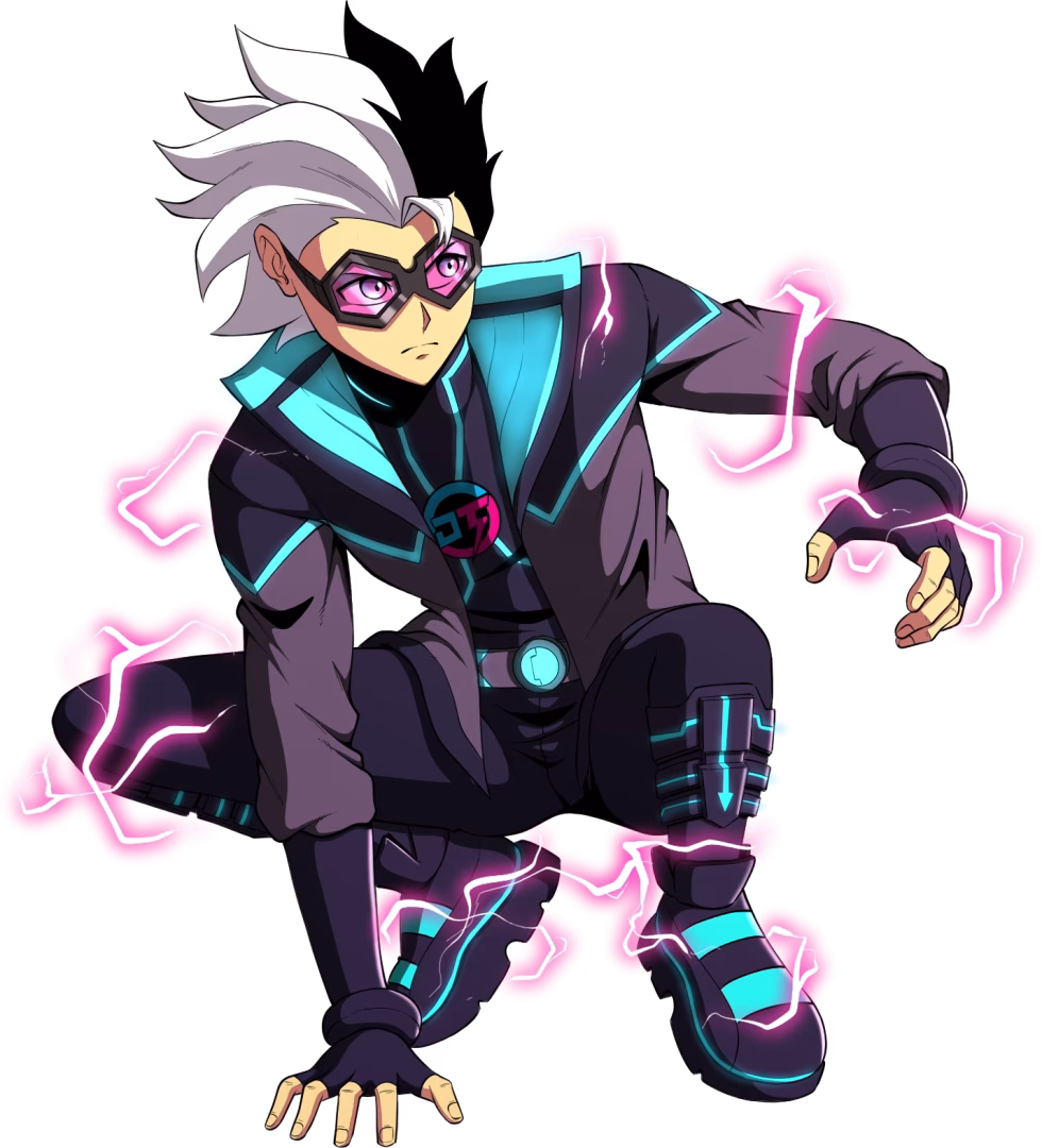 Crouching Super Hero