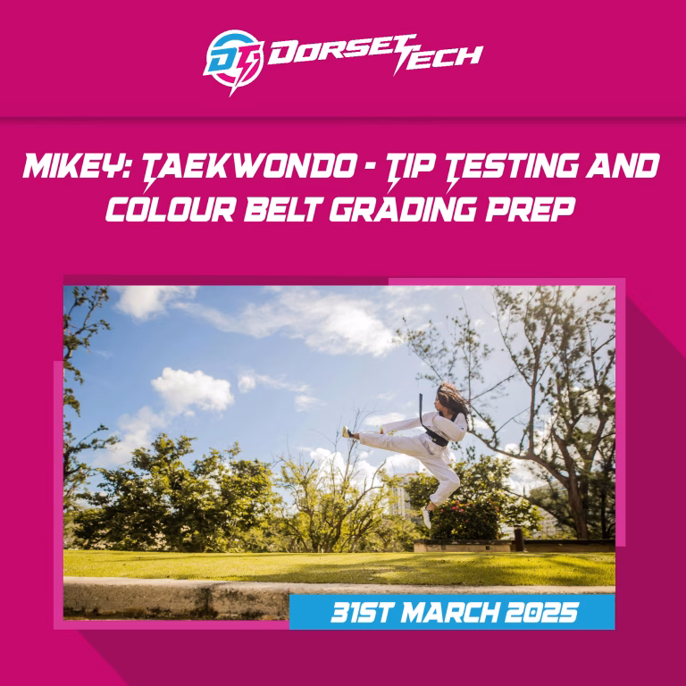 Mikey Taekwondo - Tip Testing and Colour Belt Grading Prep