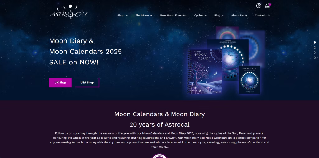 Astrocal Homepage