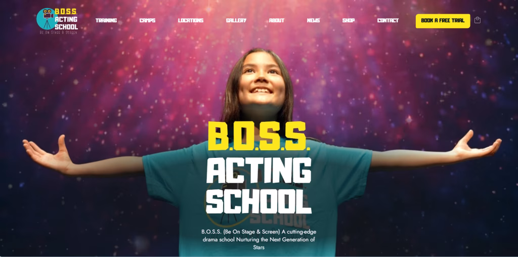 B.O.S.S Acting School Homepage