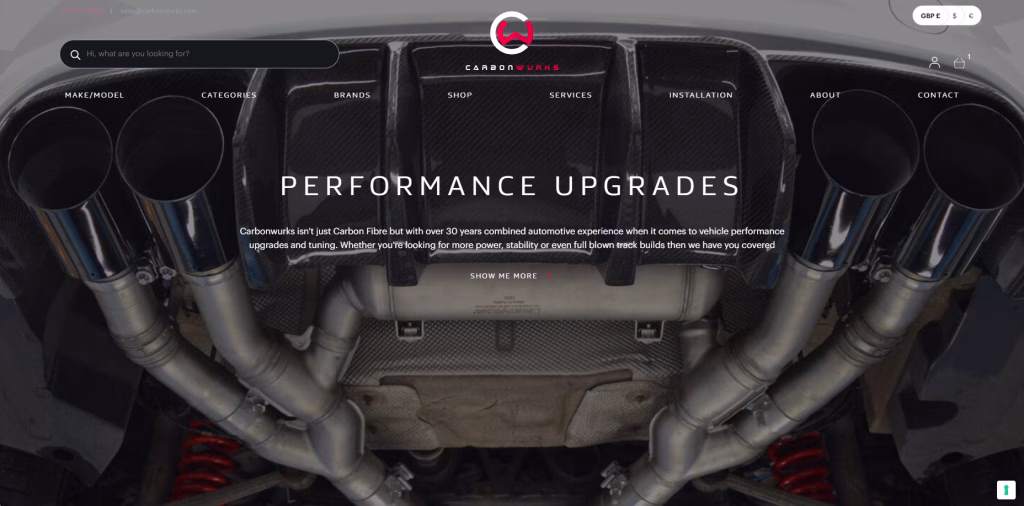 Carbonwurks homepage