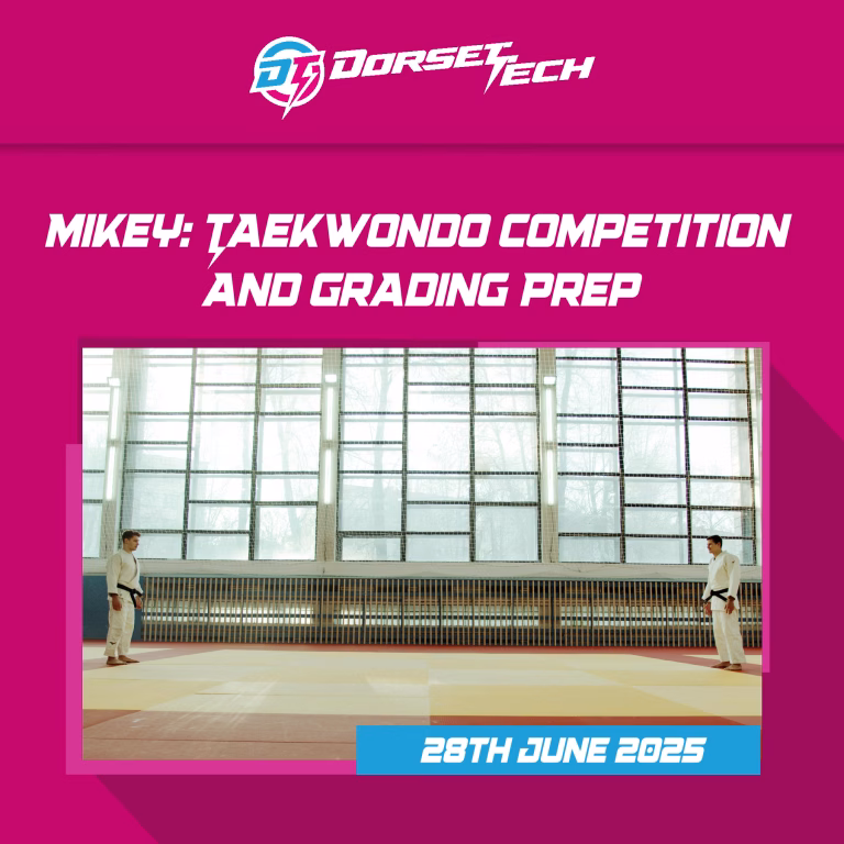 Mikey Taekwondo competition and grading prep