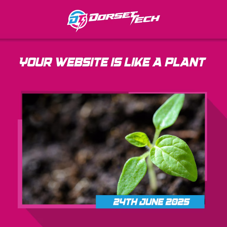 Your website is a plant