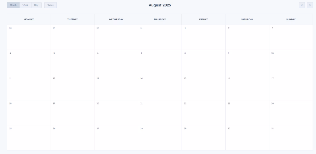 Content Calendar