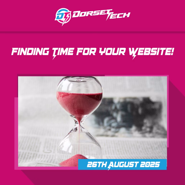 Finding Time For Your Website