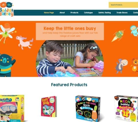 Children's Toys website