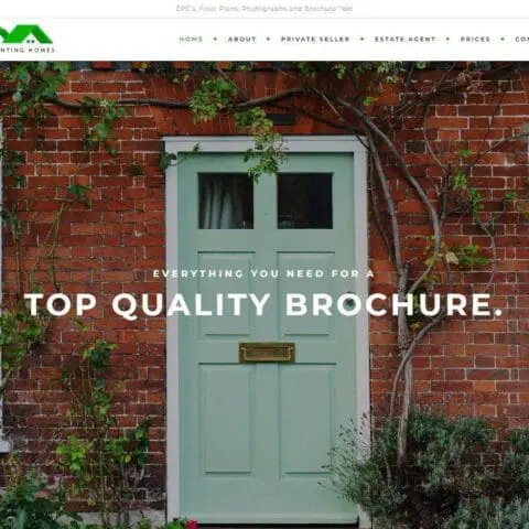Presenting Homes Homepage