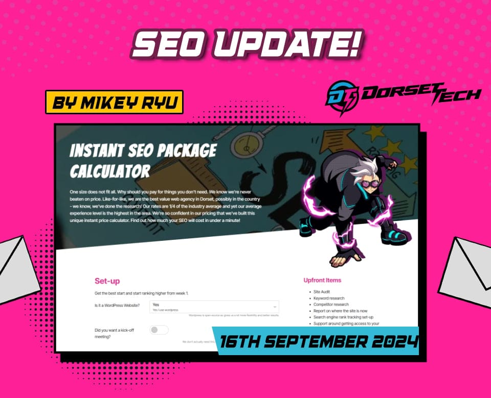 SEO Update!