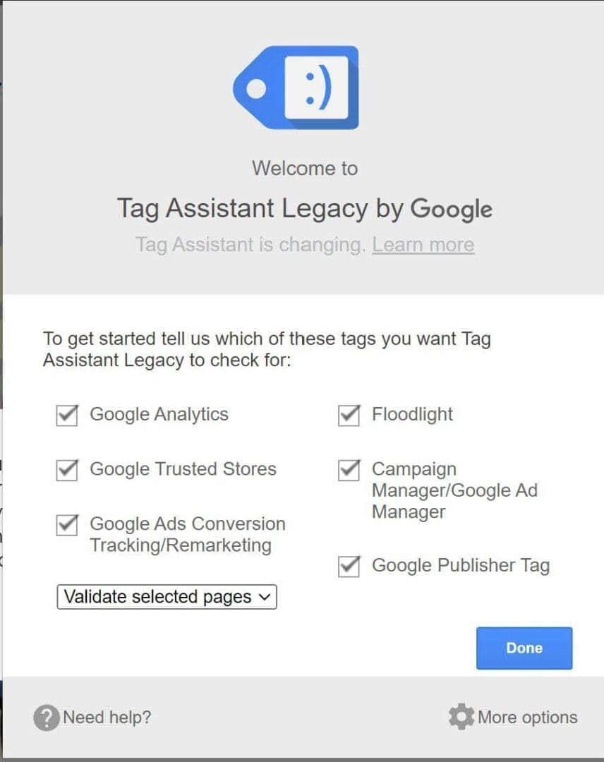 Enabling Google Tag Manager