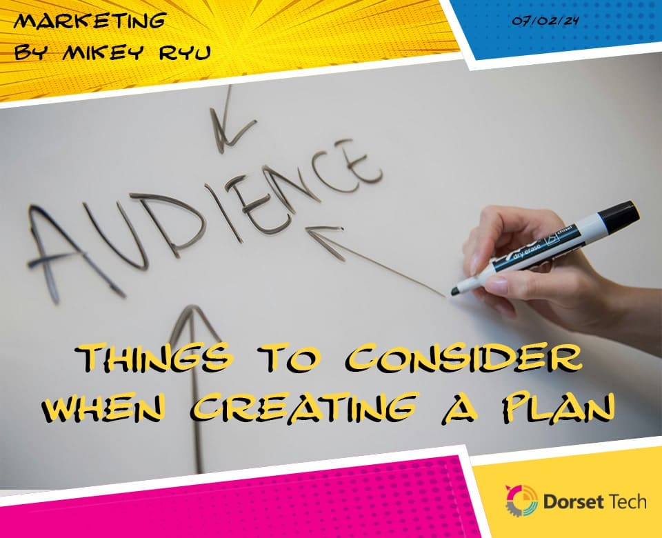Things to Consider When Creating a Marketing Plan