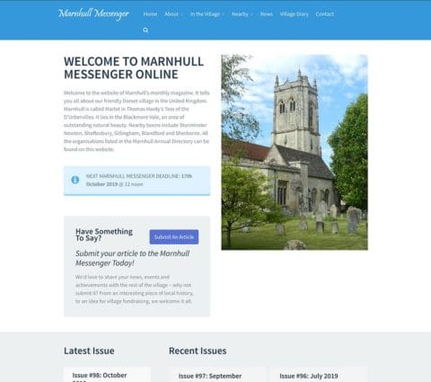 Local News Website Design